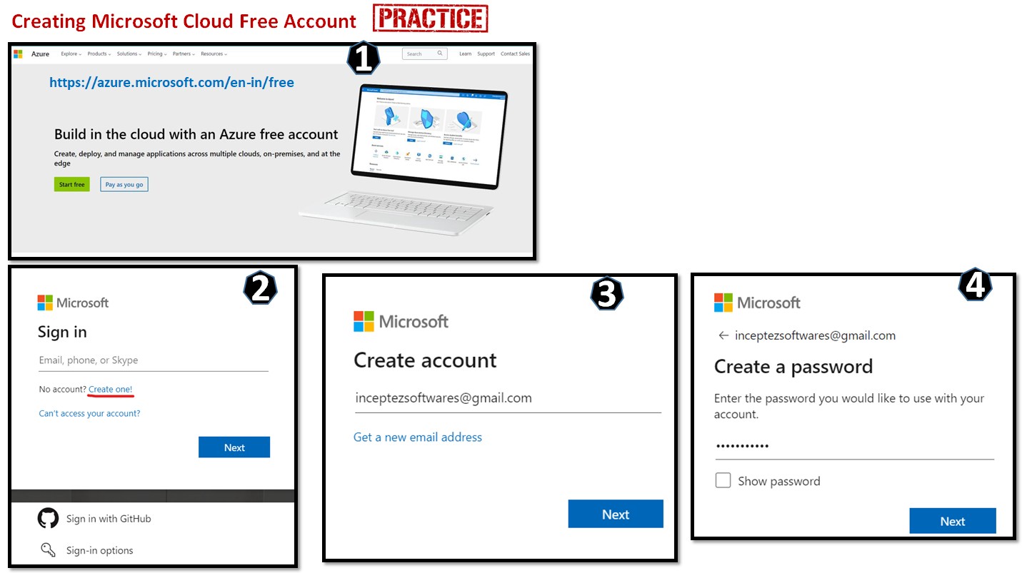 Azure Setup Step 1