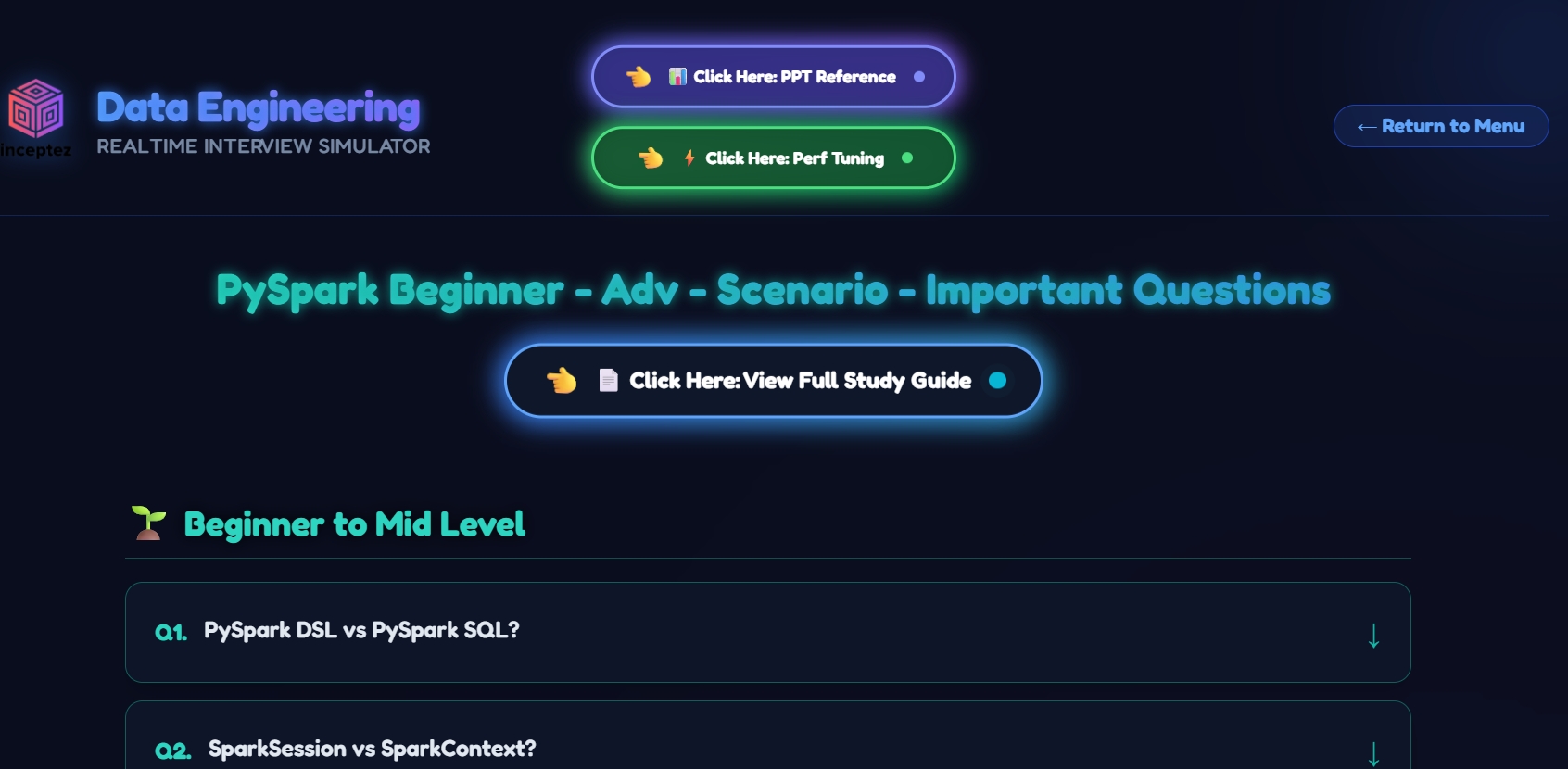 Week4 - Pyspark Interview Questions