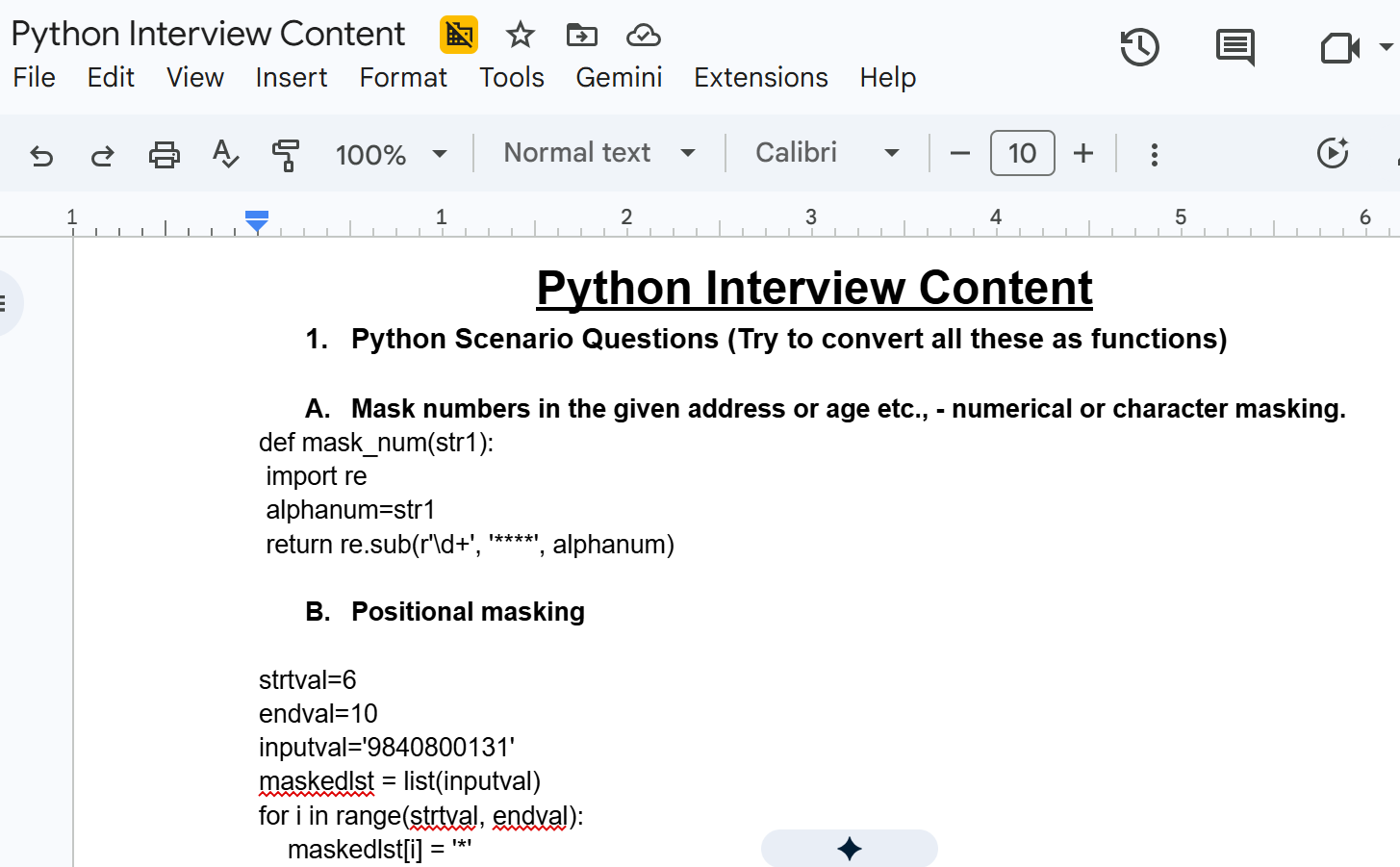 2. SQL & Python Interview Questions